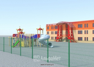 2D ограждения для школ и детских садов в Калуге
